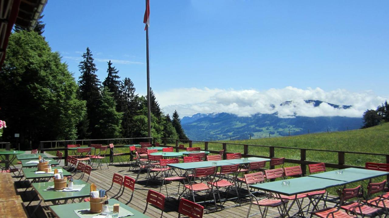 Alpengasthof Brueggele Hotel Alberschwende Bagian luar foto